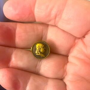 Vintage rare Benjamin Franklin tie tack